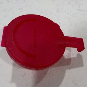 Tupperware Red Onion Storage Container